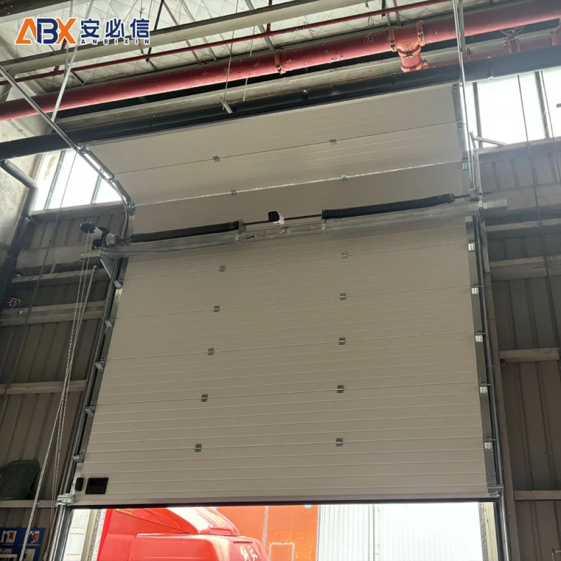 延安铝板滑升门